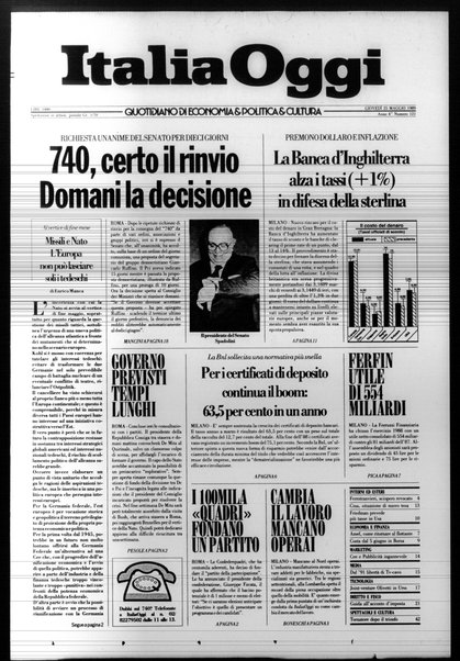 Italia oggi : quotidiano di economia finanza e politica